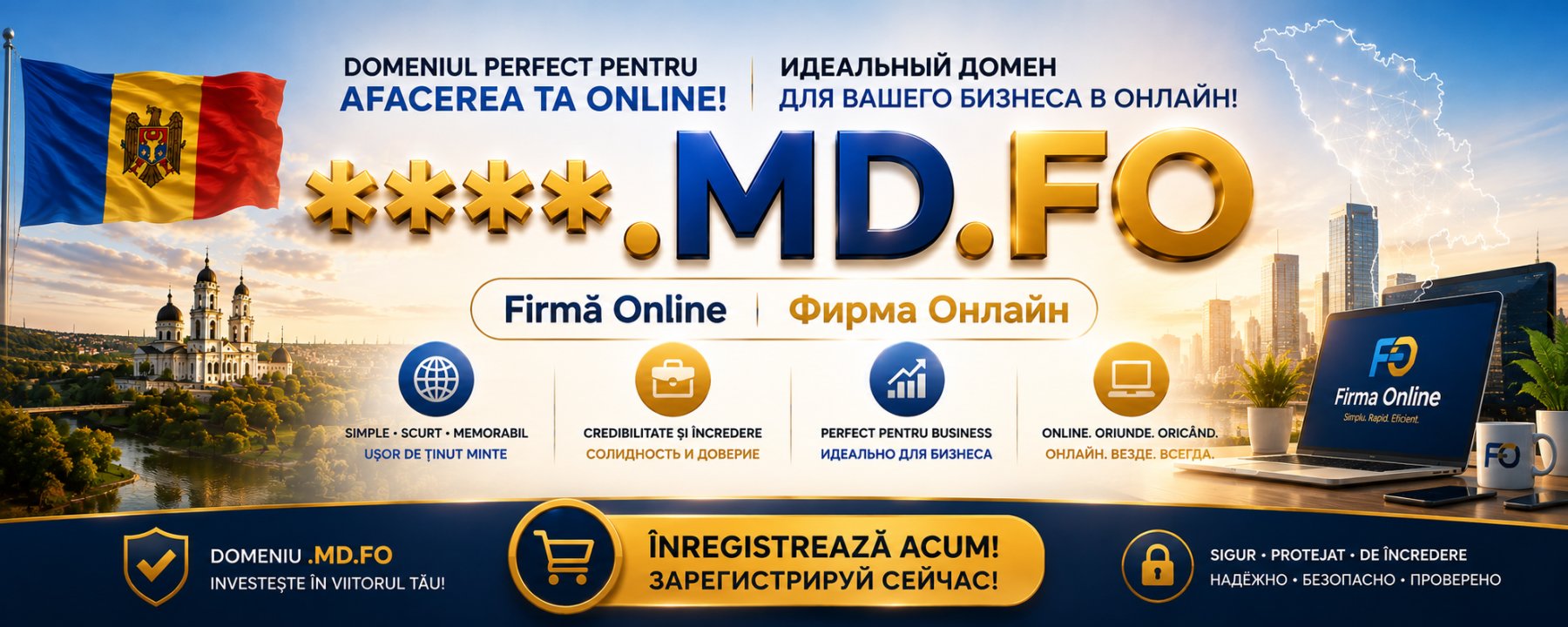 Promotional banner for md.fo